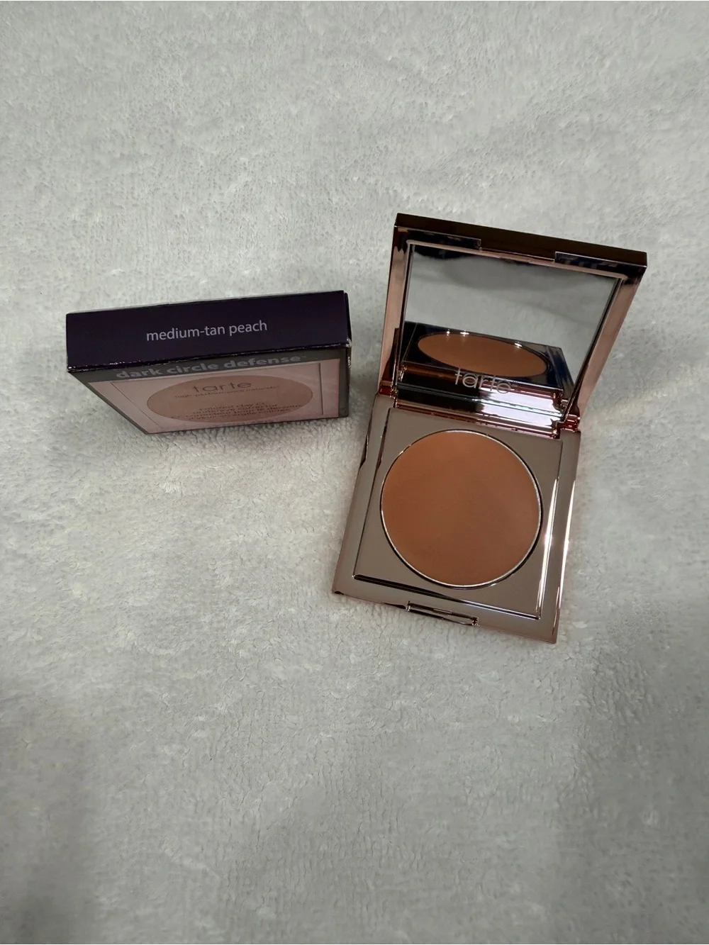 tarte Colored Clay CC Undereye Corrector - Medium Tan Peach